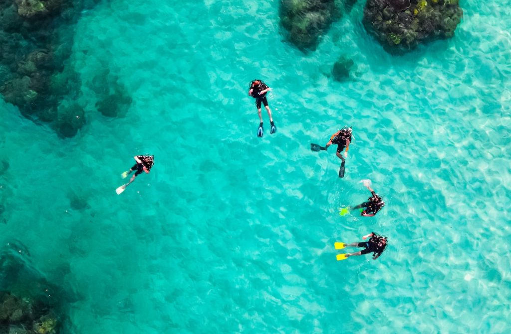 kymo snorkeling islands