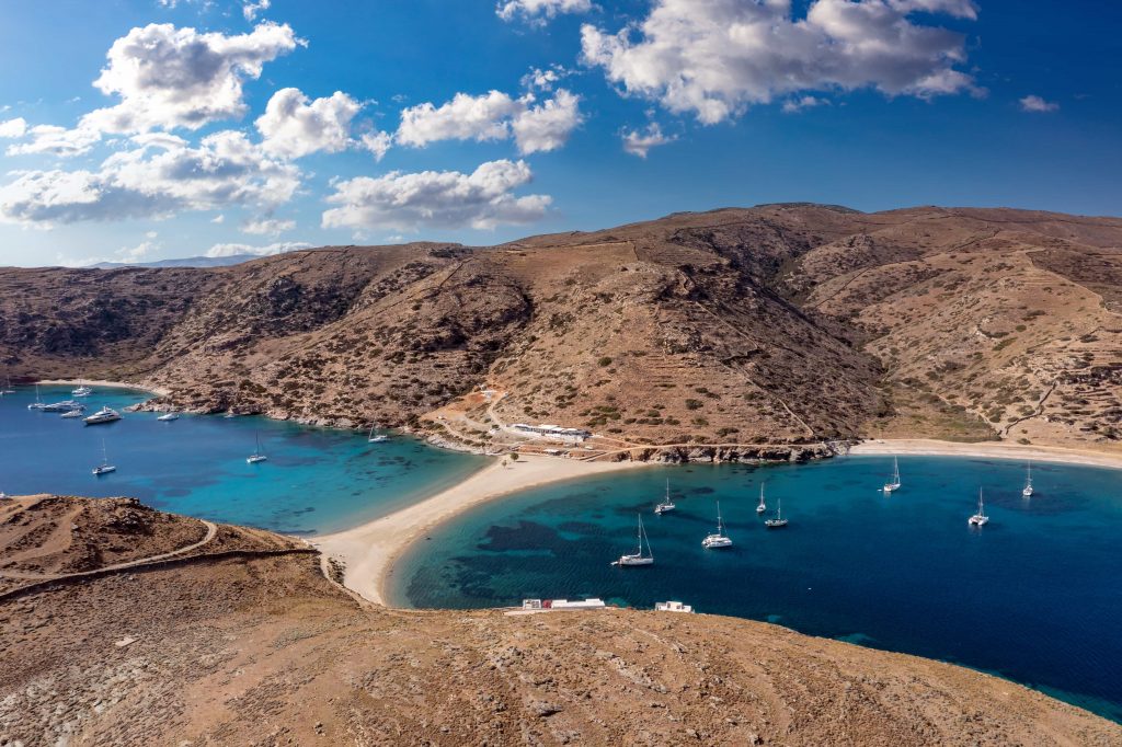 kymo private cruises and transfers - kythnos island